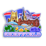 Refrigerator Magnet for Sheffield UK  1477