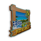 Refrigerator Magnet for Kefallinia Greece  1762