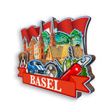 Refrigerator Magnet for Basel Switzerland  2042