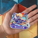 Refrigerator Magnet for Guide, Qinghai, China  875