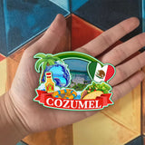 Refrigerator Magnet for Cozumel Mexico  1810