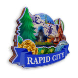 Refrigerator Magnet for Rapid City South Dakota USA  1140