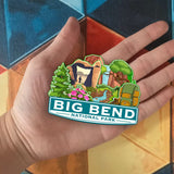Kühlschrankmagnet für Big Bend Nationalpark Texas USA 395