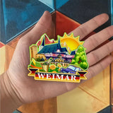 Refrigerator Magnet for Weimar Germany  1236