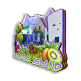 Refrigerator Magnet for Waiheke Island New Zealand  2751
