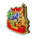 Refrigerator Magnet for Toledo Spain  1503