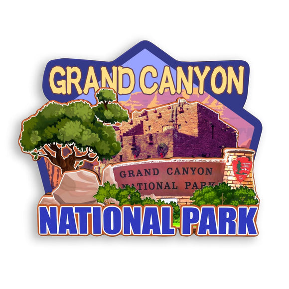Refrigerator Magnet for Grand Canyon National Park Arizona USA  327