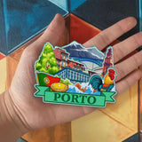 Refrigerator Magnet for Porto Portugal  1938