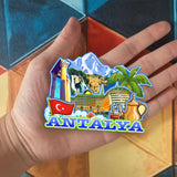 Refrigerator Magnet for Antalya Turkey  1633
