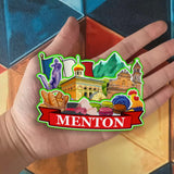 Refrigerator Magnet for Menton France  2605