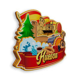Refrigerator Magnet for Huesca Spain  1399