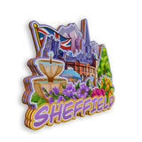 Refrigerator Magnet for Sheffield UK  1478
