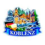 Refrigerator Magnet for Koblenz Germany  1221