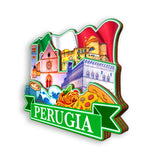 Refrigerator Magnet for Perugia Italy  1303