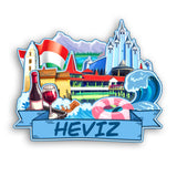 Refrigerator Magnet for Heviz Hungary  2150