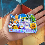 Refrigerator Magnet for Chernihiv Ukraine  2396
