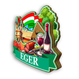 Refrigerator Magnet for Eger Hungary  2140