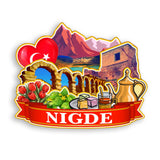 Refrigerator Magnet for Nigde Turkey  1666