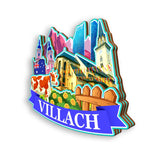Kühlschrankmagnet für Villach Österreich 1599