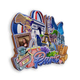 Refrigerator Magnet for Paris France  1313