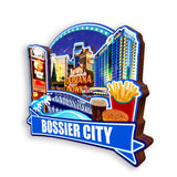 Магнит на холодильник для Боссьер-Сити, Луизиана, США, 963