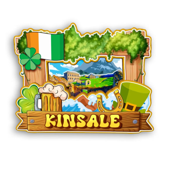 Refrigerator Magnet for Kinsale Ireland  2200