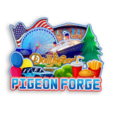 Refrigerator Magnet for Pigeon Forge Tennessee USA  1163