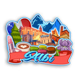 Refrigerator Magnet for Albi France  2582