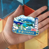 Магнит на холодильник для Хучжоу, Чжэцзян, Китай 473