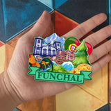 Refrigerator Magnet for Funchal Portugal  1966