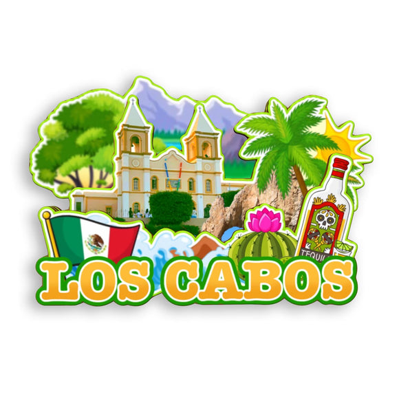 Refrigerator Magnet for Los Cabos Mexico  1805