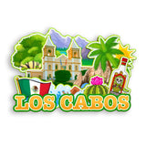 Refrigerator Magnet for Los Cabos Mexico  1805