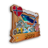 Kühlschrankmagnet für Bodo Norway 2283