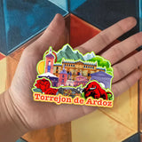 Kühlschrankmagnet für Torrejon de Ardoz Spanien 1558