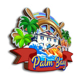 Магнит на холодильник для Палм-Бэй, Флорида, США 178