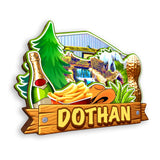 Kühlschrankmagnet für Dothan Alabama USA 363