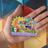 Refrigerator Magnet for Zacatecas Mexico  1840