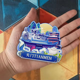 Kühlschrankmagnet für Tianmen, Hubei, China 594