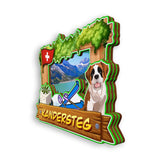 Refrigerator Magnet for Kandersteg Switzerland  2057