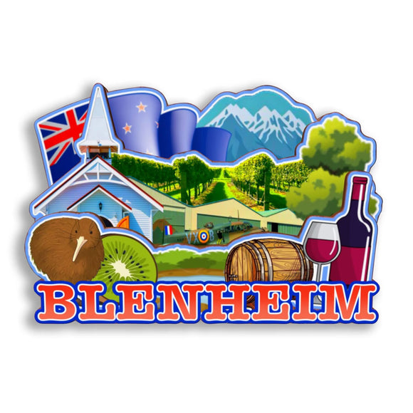 Refrigerator Magnet for Blenheim New Zealand  2779