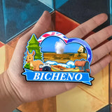 Refrigerator Magnet for Bicheno Australia  2717
