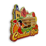Refrigerator Magnet for Ciudad Real Spain  1497