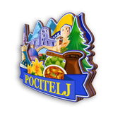 Refrigerator Magnet for Pocitelj Bosnia and Herzegovina  2408