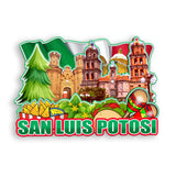 Refrigerator Magnet for San Luis Potosi Mexico  1827