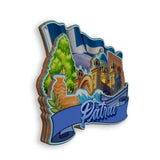 Refrigerator Magnet for Patrai Greece  1781