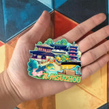 Магнит на холодильник для Сучжоу, Цзянсу, Китай 407