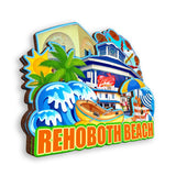 Refrigerator Magnet for Rehoboth Beach Delaware USA  298