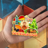 Refrigerator Magnet for Tarragona Spain  1534