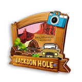 Refrigerator Magnet for Jackson Hole Wyoming USA  932