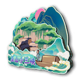 Refrigerator Magnet for Wushan Little Three Gorges and Little Three Gorges Scenic Area, Chongqing, China  13